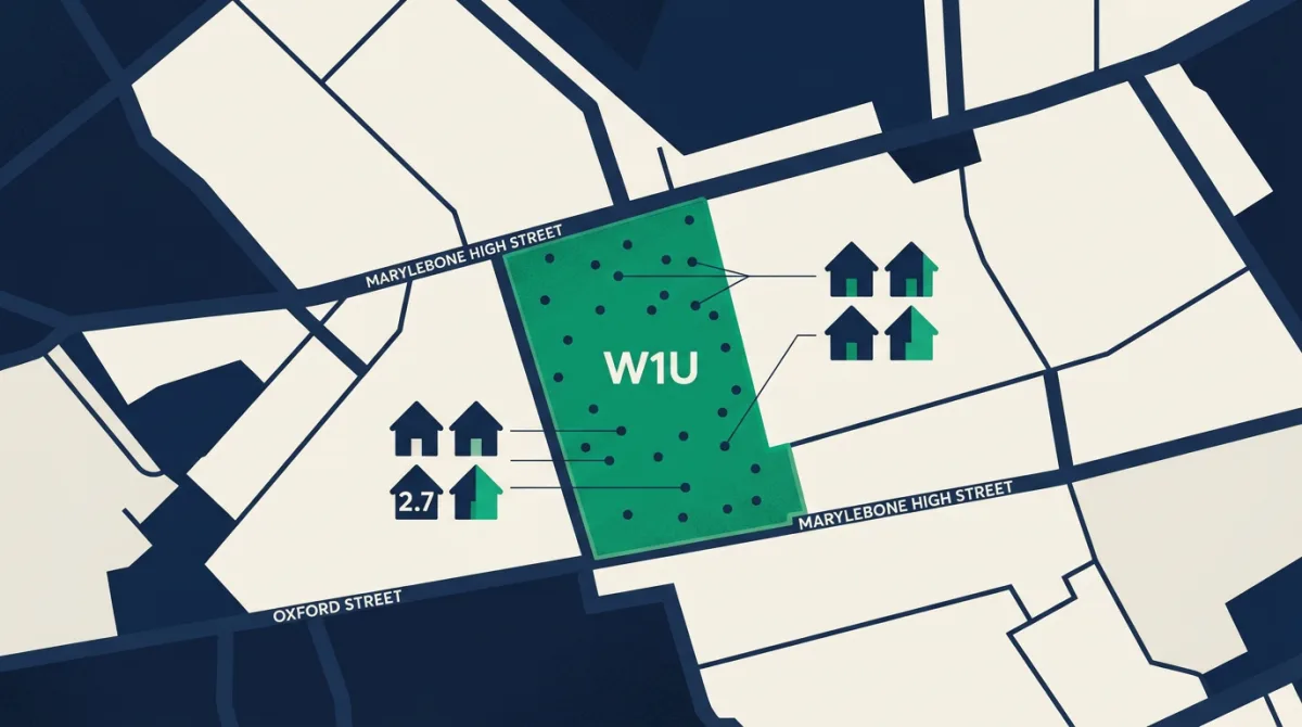 A Welsh island farming move and the W1U postcode density example