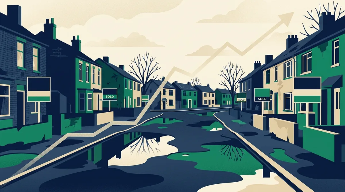 As mortgage rates scale new heights, one postcode sits at sea level