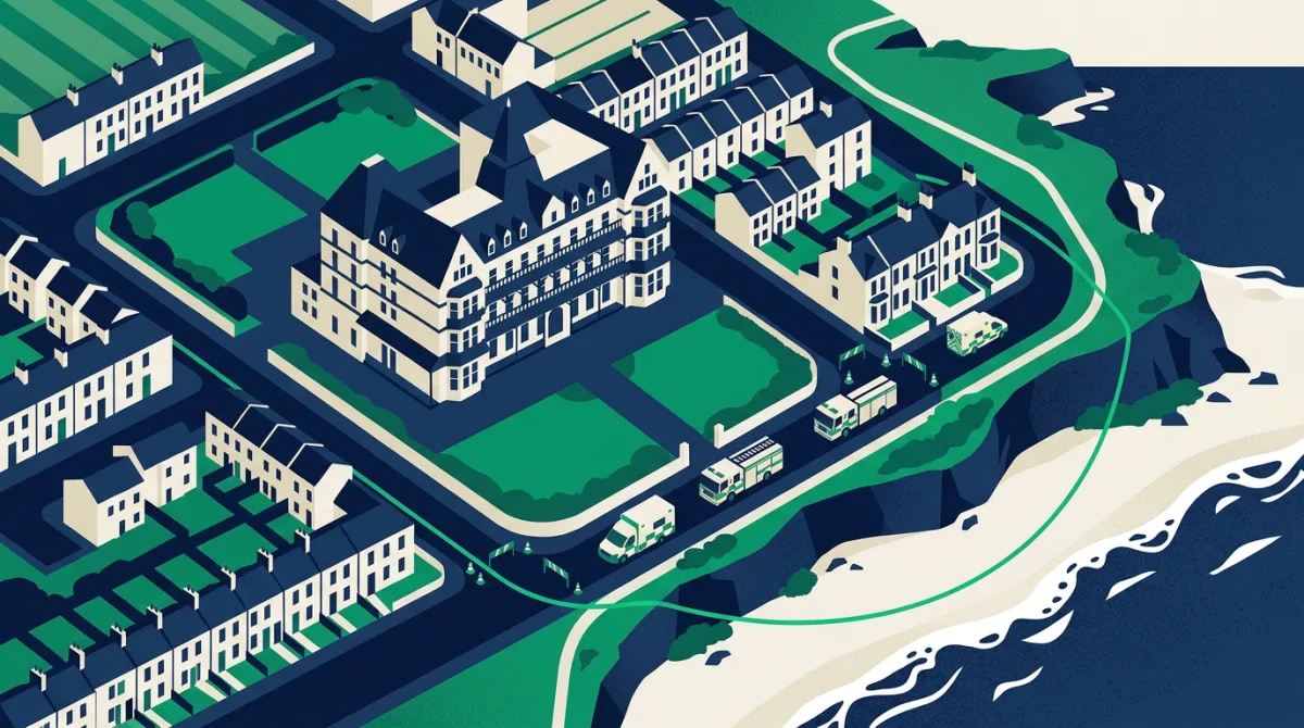 Folkestone hotel fire evacuation: a postcode data perspective on structural risk