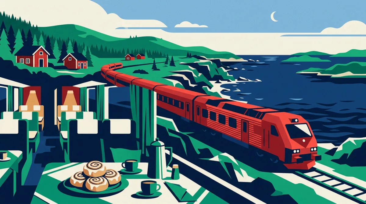From seaside saunas to sea level: Sweden's new rail route and Britain's lowest postcode